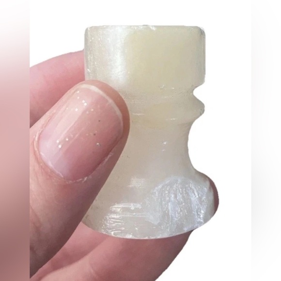 Vintage Black And White Marble Chess Pieces 28 Pieces Total - Picture 8 of 12